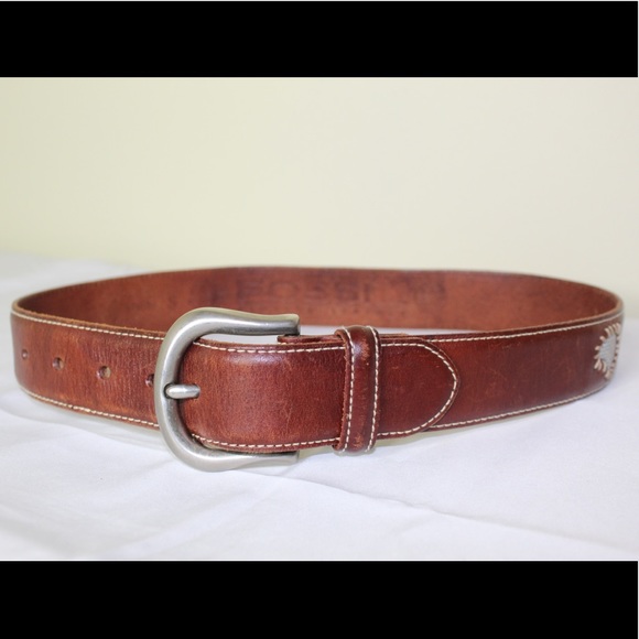 Country Leather Waistbelt - Picture 3 of 4
